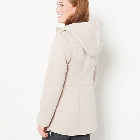 Susan Graver Fashion Fleece Hooded Jacket - Picture 4 of 5